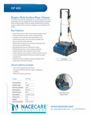 Duplex Electric Turbo Mop Multi-Surface Floor Cleaner by